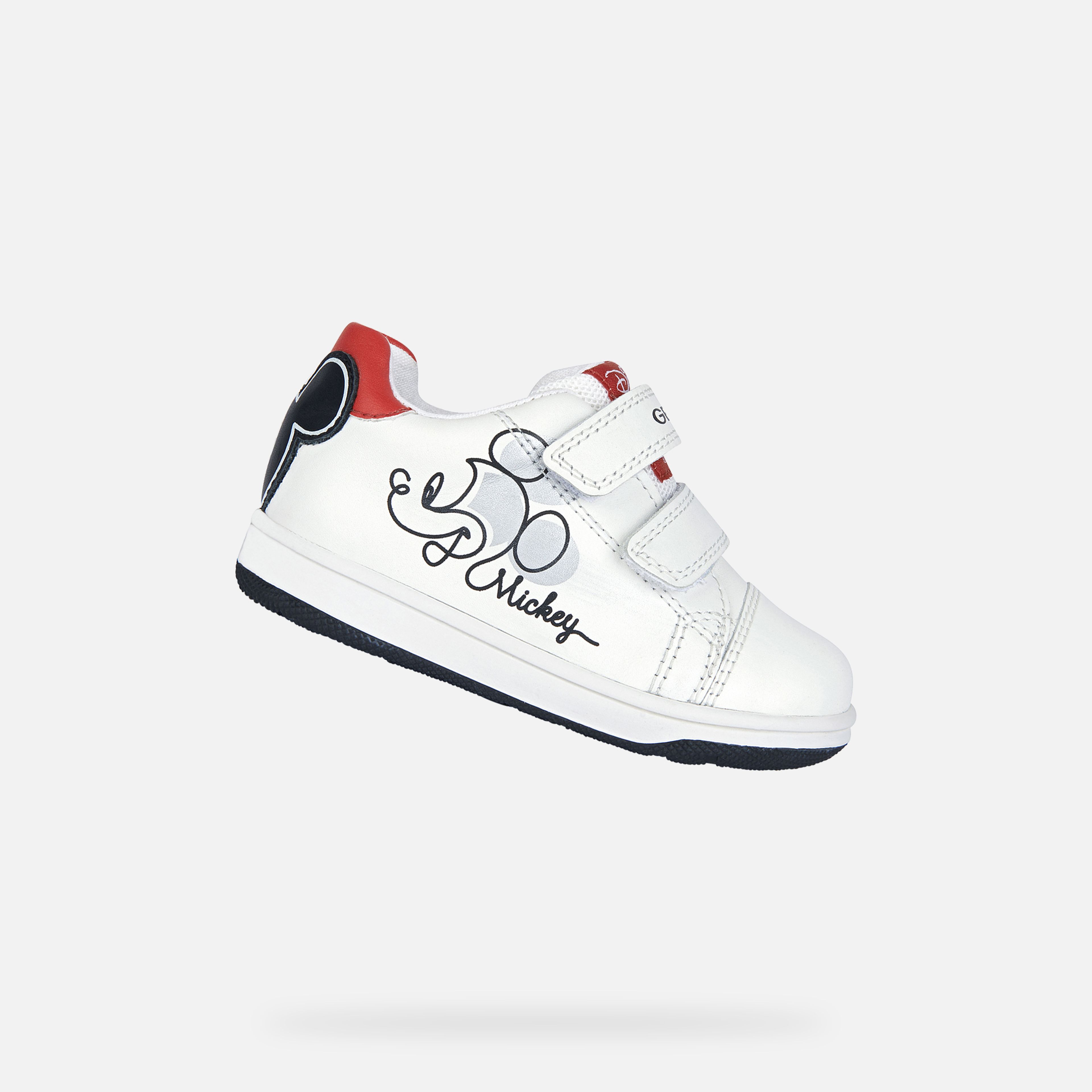 Bile chlapecke tenisky Geox New flick Geox.cz Oficialni e shop zna ky GEOX pro eskou republiku